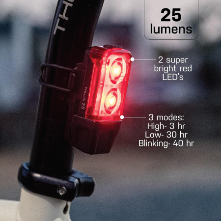 Lumină spate Topeak TaiLux 25, USB [2]