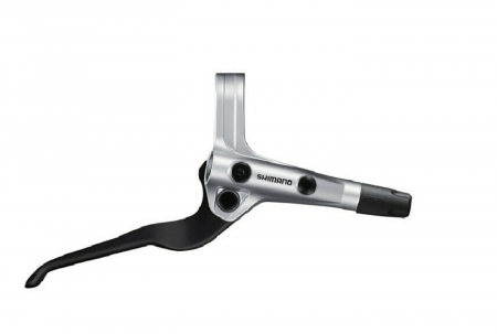 Piese - Maneta de frana Shimano BL-MT402-3A, dreapta, hidraulica, argintiu