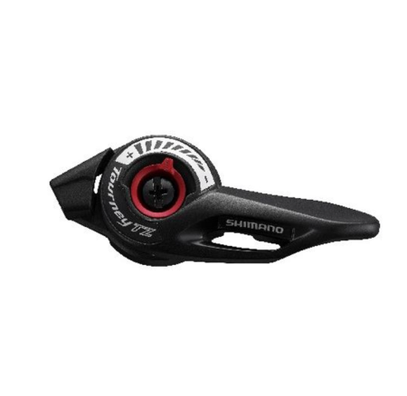 Piese - Maneta Schimbator Shimano Tourney, SL-TZ500-LN, stanga, 3 Viteze