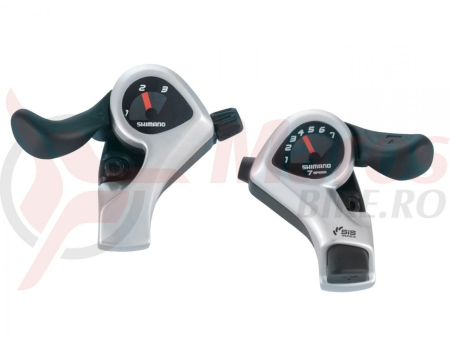 Piese - Manete schimbator Shimano SL-TX50 3x7 v Tourney