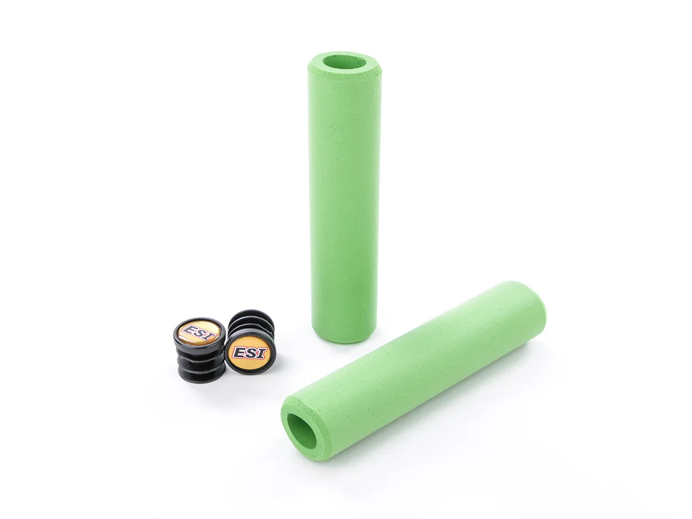 Piese - Mansoane ESI GRIPS Soft Grip, Chunky,  verde, 130mm, ⌀32