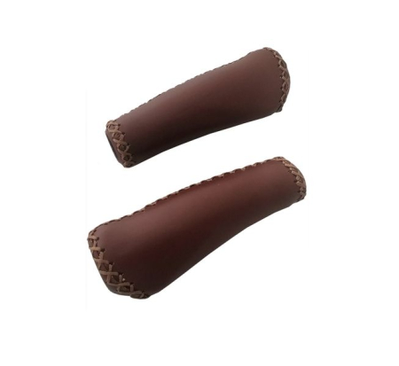 Piese - Mansoane faux-leather, city, maro