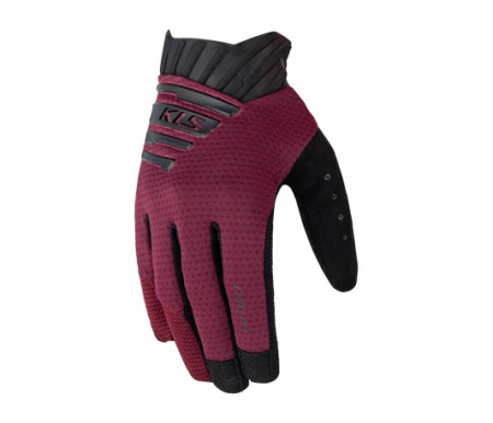 Echipamente - Manusi Ciclism Kellys Cutout Long M - Wine, Respirabile