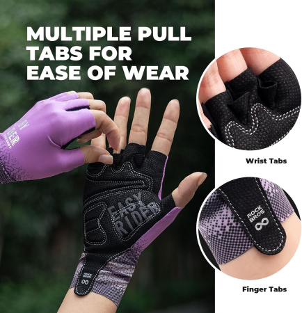 Manusi Ciclism Rockbros Dama, Turcoaz, Marimea S [1]