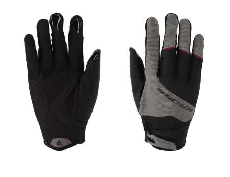 Echipamente - Mănuși cu degete KROSS Rocker,  gri/negru, XXL