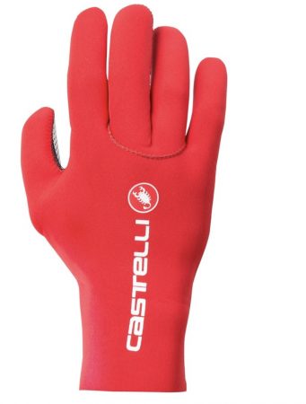Manusi - Manusi din neopren Castelli Diluvio C Rosu S/M