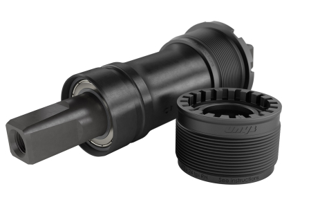 Angrenaje pedaliere - Monobloc Pedalier Thun Basic120K - L 68/114 Mm, Negru