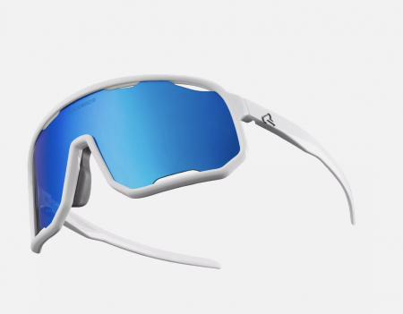 Ochelari - Ochelari de ciclism ROCKBROS, ochelari sport, ramă alba fotocromatică TR polarizată, unisex