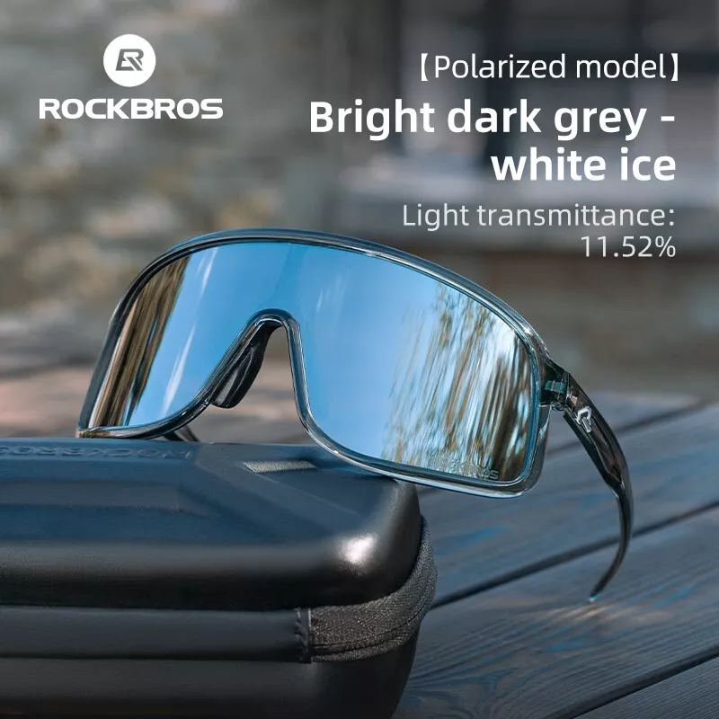 Echipamente - Ochelari de soare ROCKBROS polarizați/ fotocromatici, ochelari de ciclism rezistenți la vânt