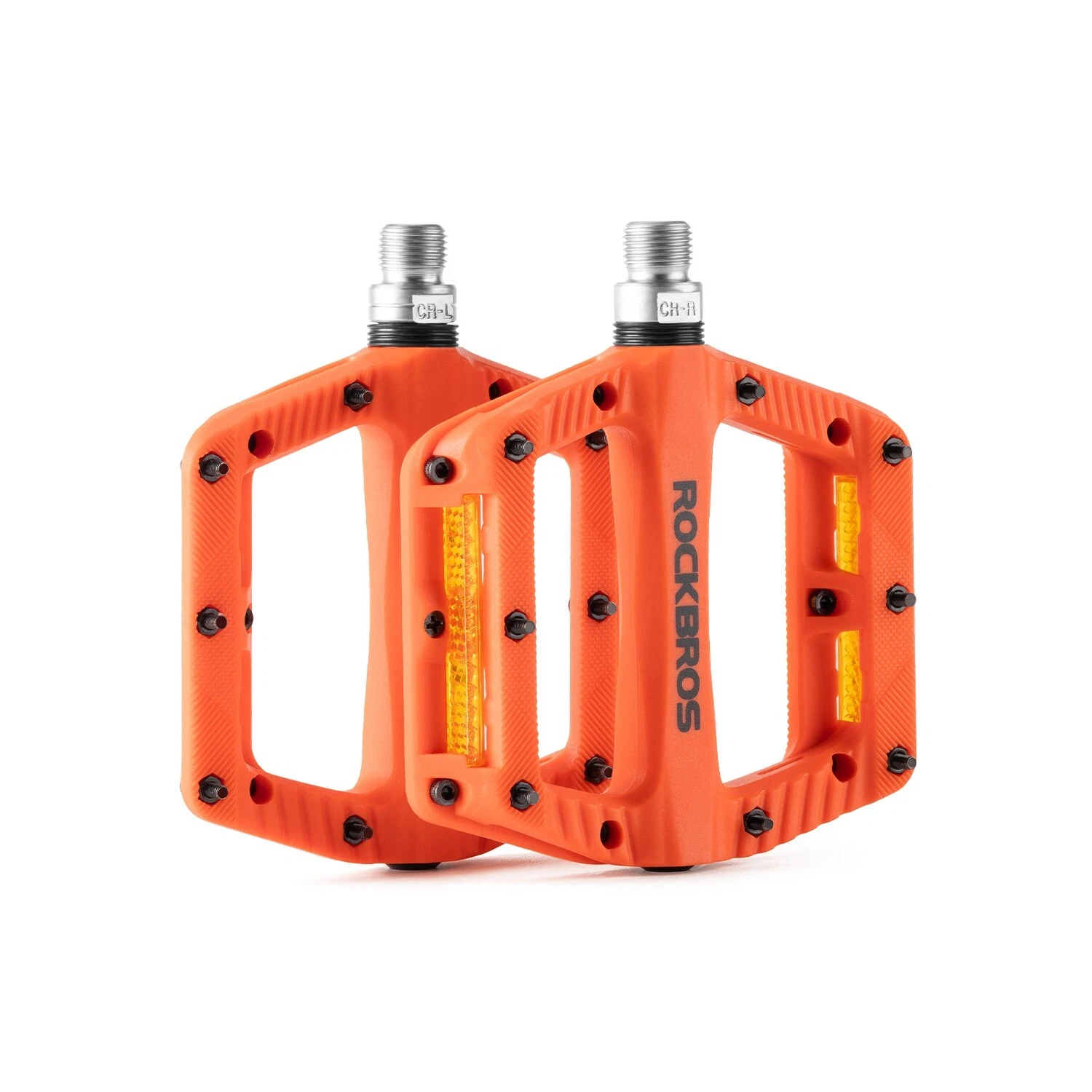 Accesorii pedale - Pedale de bicicletă ROCKBROS antiderapante, plate