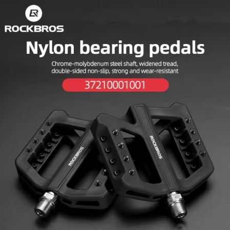 Pedale - Pedale Rockbros ultra-usoare, cu rulmenți de etanșare, antiderapante, plate,