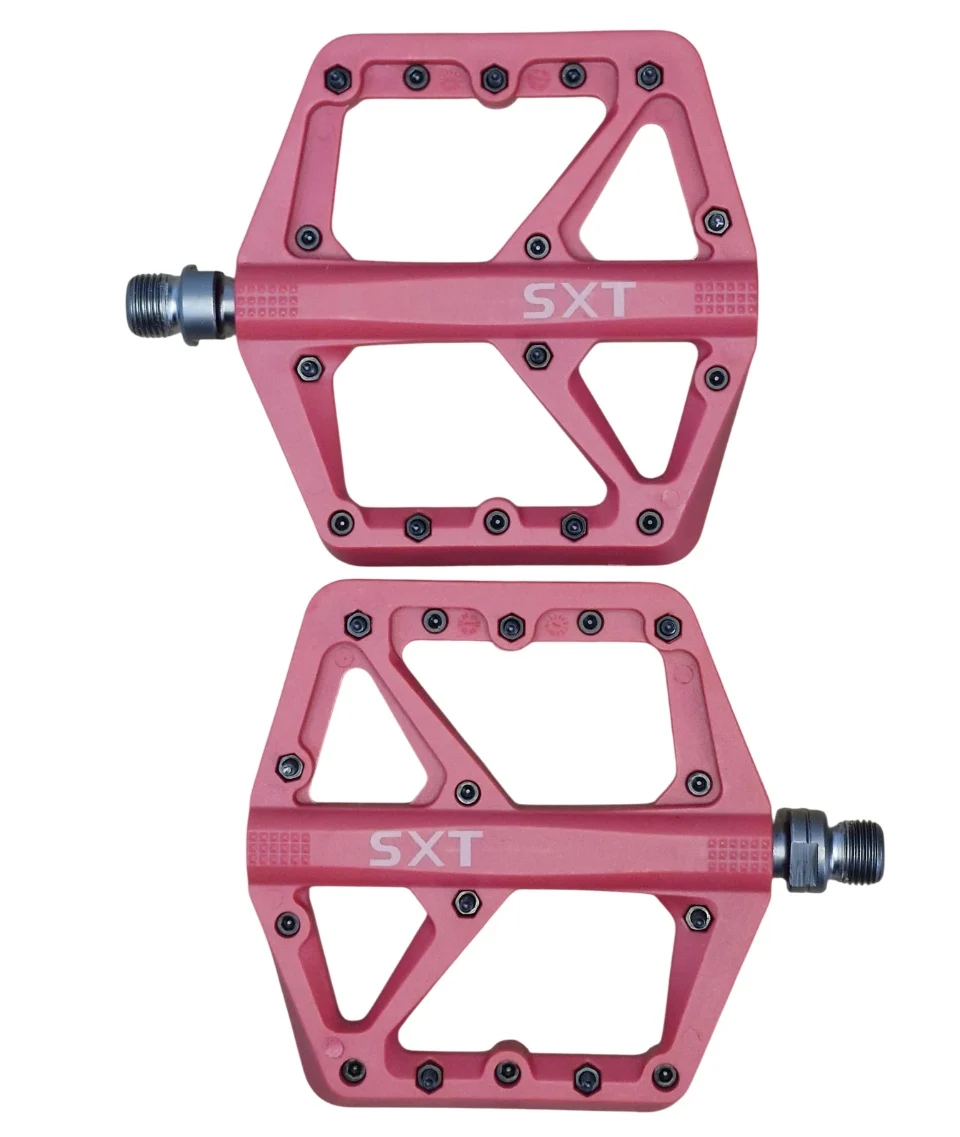 Accesorii pedale - Pedale SXT N-13 Nylon-Fiber 9/16'' rosu