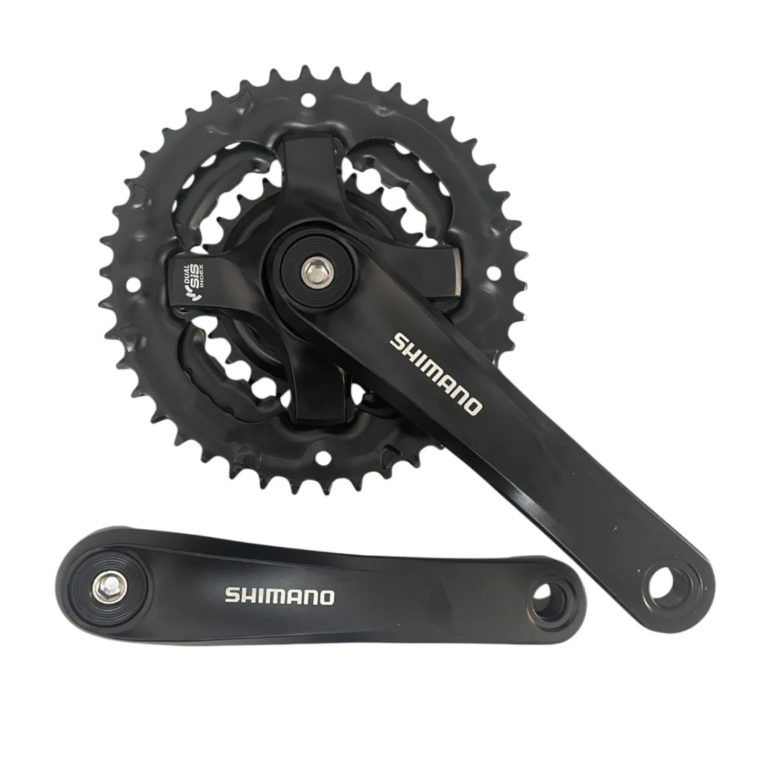 Angrenaj Pedalier - Pedalier Shimano Tourney FC-TY501 42X34X24T 170mm, negru (AFCTY501C244XLB)