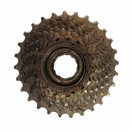 Transmisie - Pinion 7 viteze KFW-771, 14-28T, maro, Shimano