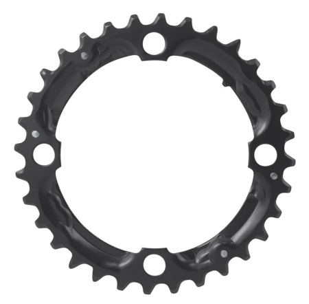 Angrenaje pedaliere - Placa pedalier Force 32T 10v Cr-Mo neagra