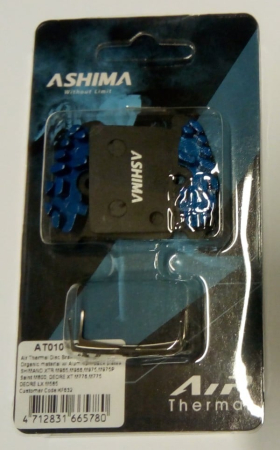 Piese - Placute frana Ashima AT0104, Air Thermal, semi-metalice, compatibile Shimano XTR, Deore XT, Deore LX..