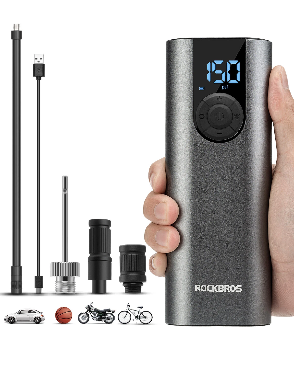 Pompe - Pompă electrică de aer ROCKBROS
