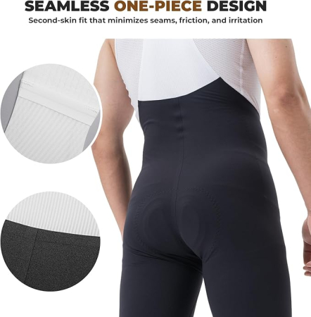 ROCKBROS Pantaloni scurți cu bretele pentru bărbați, L [4]