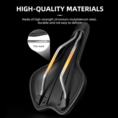 Șa de bicicletă ROCKBROS Comfort, cu gel, pentru bărbați/femei, MTB [1]