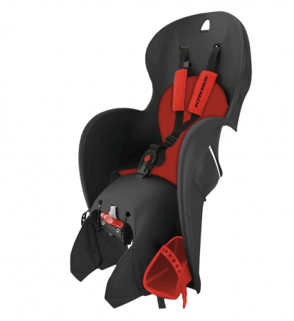 Scaune copii - Scaun copii bicicleta Kross Wallaroo, de montat pe portbagaj, negru