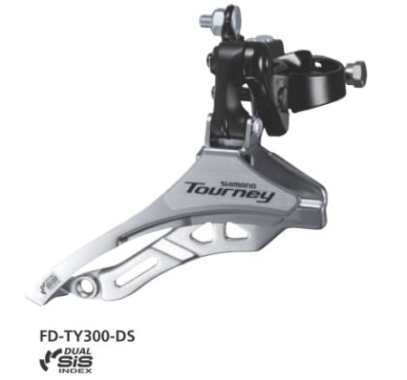 Piese - Schimbator fata Shimano Tourney FD-TY300 triplu SIS 31.8mm