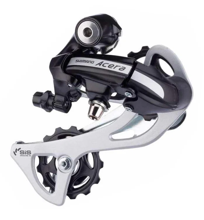 Schimbatoare spate - Schimbator spate Shimano Acera RD-M360-L, SGS, 7/8 viteze, Negru (ARDM360SGSL), vrac