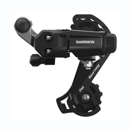 Transmisie - Schimbator spate Shimano Tourney RD-TY200 6/7 vit, prindere directa, negru