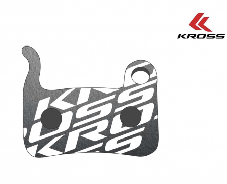Placute Frana - Set 2 Placute Frana Bicicleta Echivalente, KROSS, BP-DM-3 MTB,Metalic