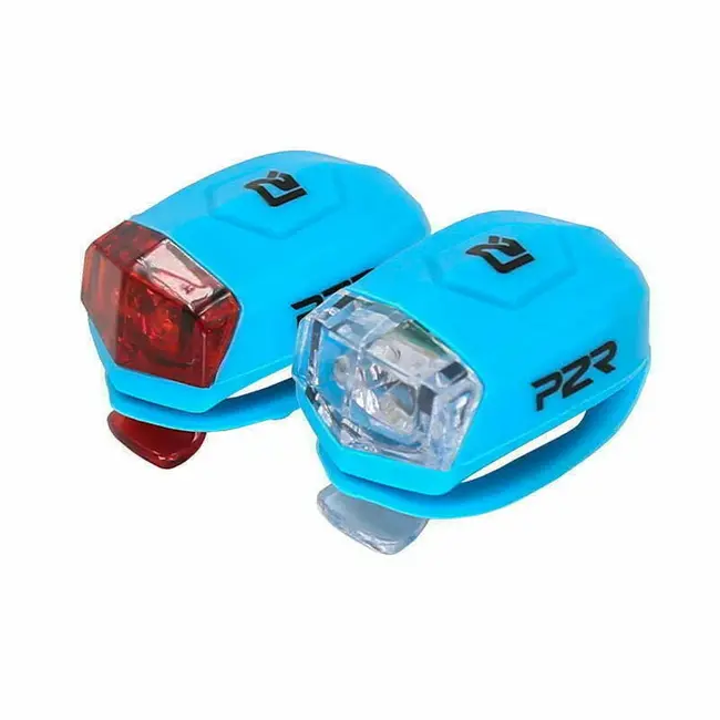 Accesorii - Set Lumini Bicicleta P2R Freyo - Albastru deschis