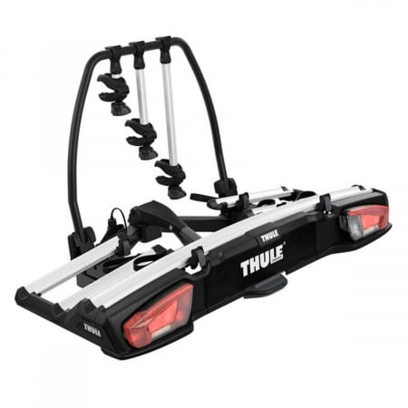 Portbagaje auto - Suport 3(4) biciclete Thule VeloSpace 939 XT3 cu prindere pe carligul de remorcare (13pini) + Adaptor 9381 pentru biciclete Thule VeloSpace XT pentru cea de-a 4 bicicleta