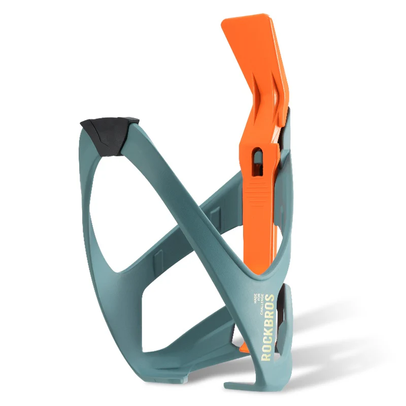 Suport bidon - Suport Bidon Rockbros cu Levier, Gri-portocaliu