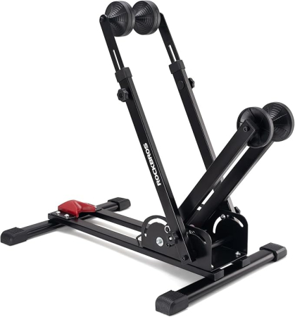 Accesorii - Suport de bicicletă Rockbros din oțel carbon, suport pliabil pentru podea