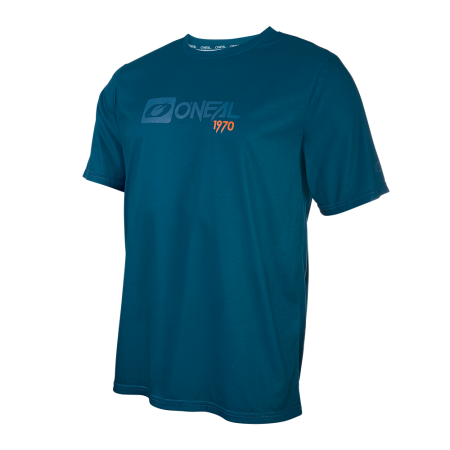 Imbracaminte - Tricou Ciclism O'Neal Slickrock - M, Petrol-Portocaliu