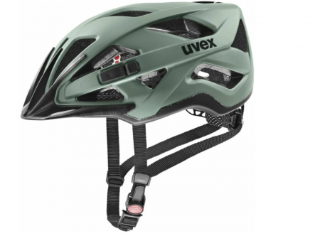 Casti - UVEX Active CC Moss Green/Black 56-60 Cască bicicletă