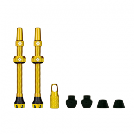 Fond, banda janta - Valve TUBE-LESS Muc-Off 60MM - Auriu