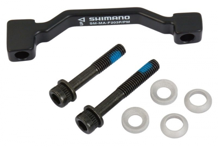 (+20) Adaptor Shimano 180PM, disc, spacer, loc liber, etrier [1]