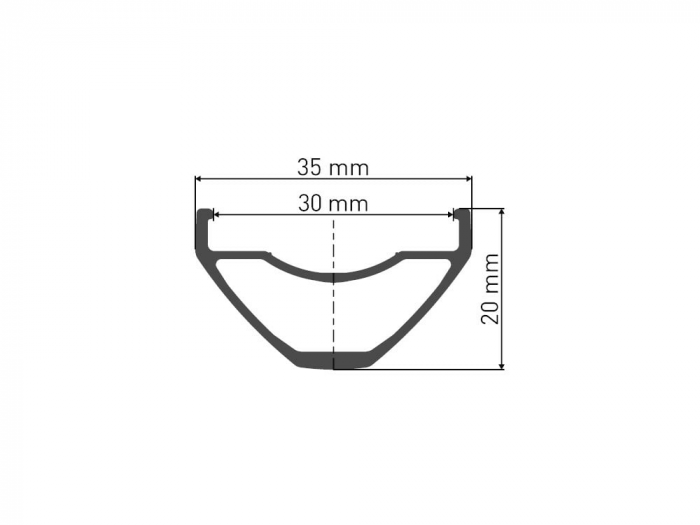 Roata Spate (29") RODI TRYP30,  Boost 12x148mm, Caseta Shimano HG [5]