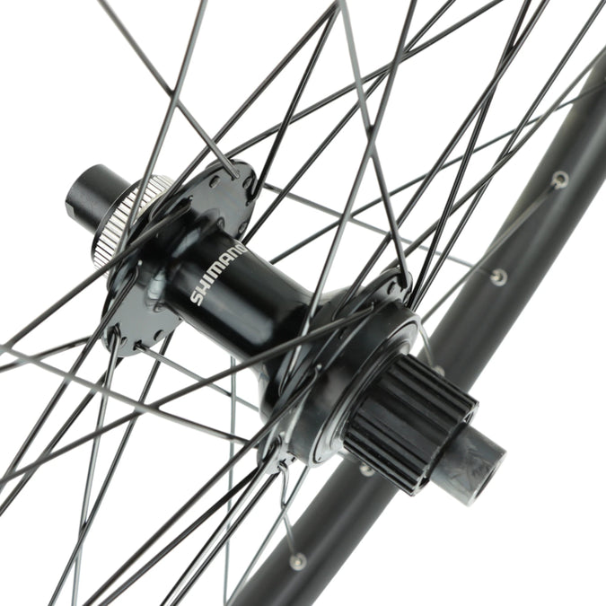(29") Set Roti enduro Lapierre Spicy, janta Mavic EX630, butuci Boost Shimano HB-MT400-B / FH-MT410-B, Freehub MicroSpline 12v [2]