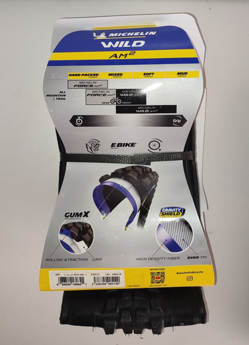 (27.5x2.40) Michelin Wild AM2, Competition Line, Pliabil, TLR [5]
