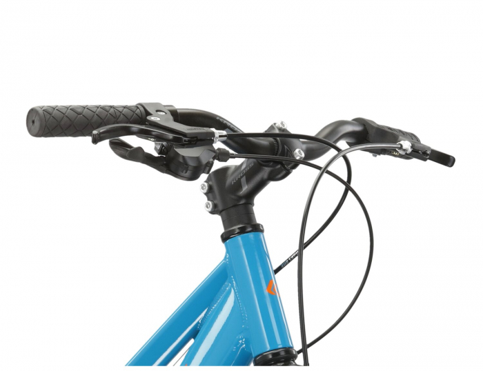 Bicicleta Copii Kross Hexagon JR 1.0, 24x12, Bleu/Oranj [4]