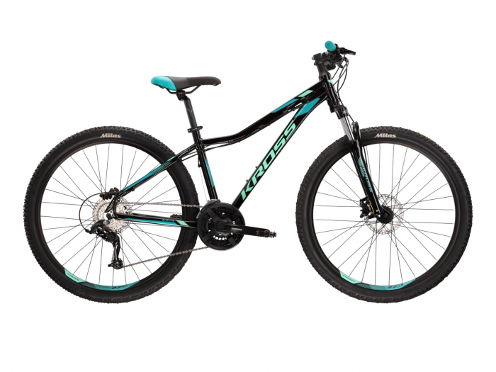 Kross Lea 5.0 27.5" Negru/Turcoaz [1]