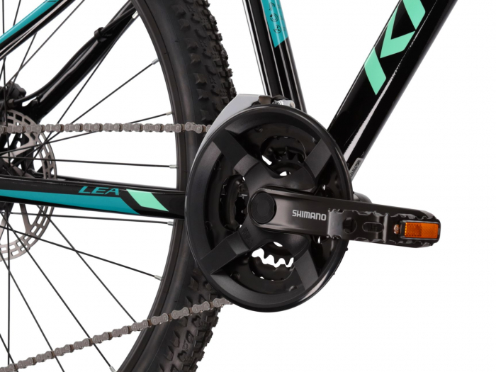 Kross Lea 5.0 27.5" Negru/Turcoaz [4]