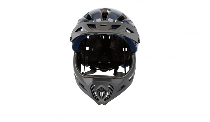 Casca Integrala Kross MTB Junior Salti FF, Negru, S, casca fullface, casca cu barbie [4]