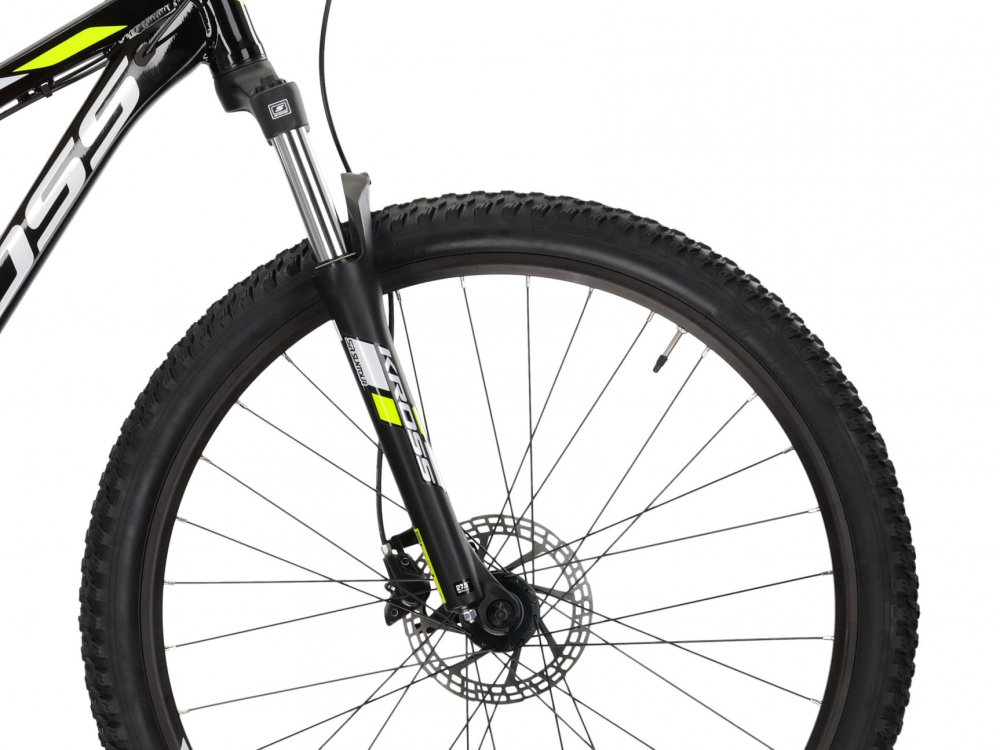 Kross Hexagon 5.0, 29", Negru/Lime [7]