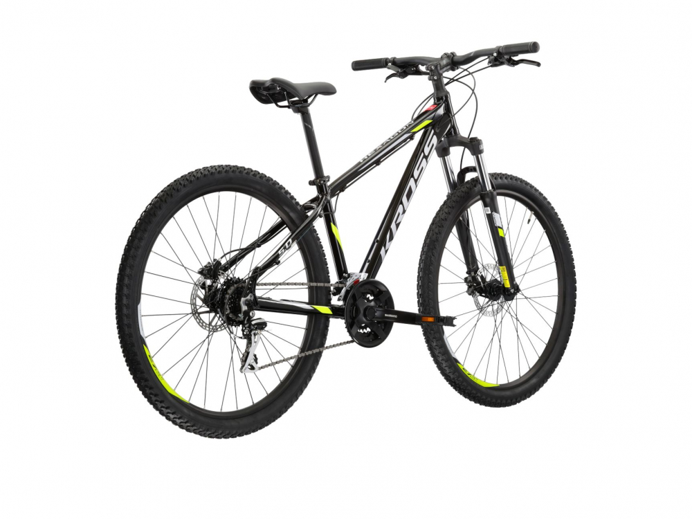 Kross Hexagon 5.0, 29", Negru/Lime [2]