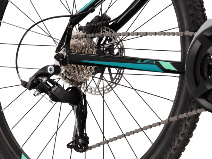 Kross Lea 5.0 29" Negru/Turcoaz [3]