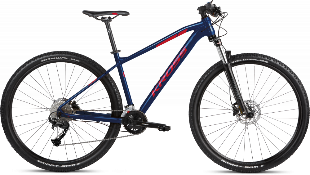 Kross Level 2.0, 29", Bleumarin/Rosu [1]