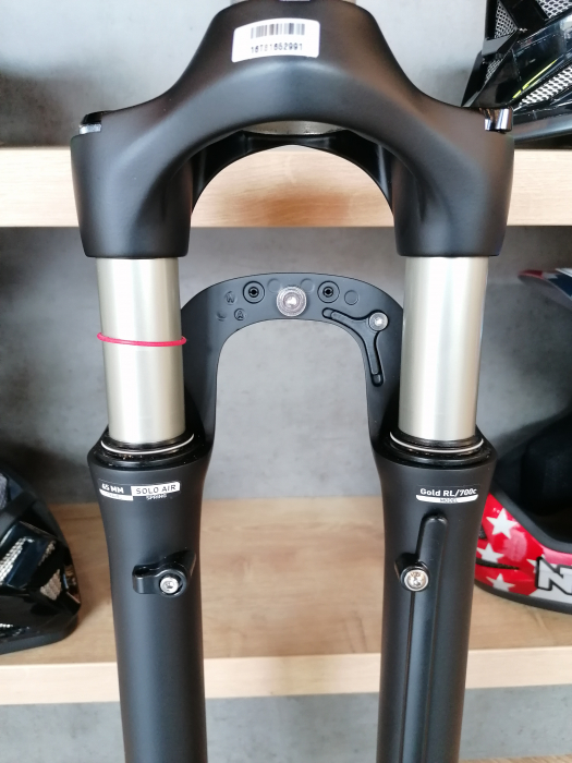 furca RockShox Paragon GOLD, 65 mm, Solo Air, taper, 28, suspensie fata [4]