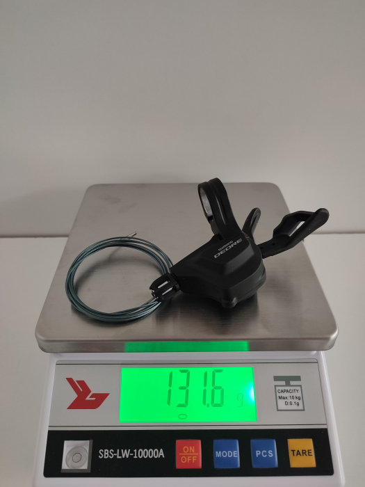 maneta shimbator, shifter Shimano Deore SL-M6000, 2/3v, [2]