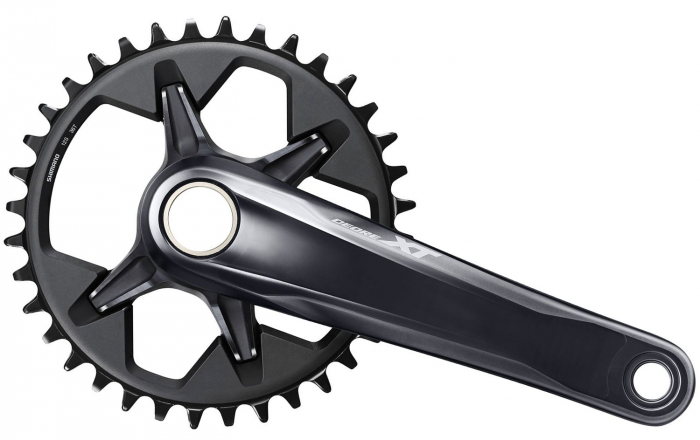 Angrenaj Pedalier SHimano Deore XT FC-M8100-1, ax hollowtech 2, brat 170mm, foaie 36t [1]